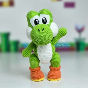 Boneco Yoshi 22cm (peça pronta)