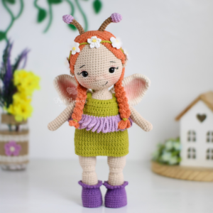 Receita Boneca Bia (borboleta)
