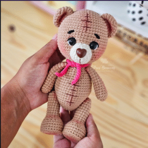 Ursinho Otto 20cm (peça pronta)