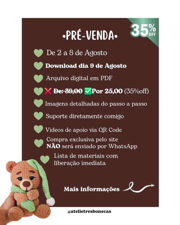 Pré-venda Receita Urso Soneca - PDF - Image 3